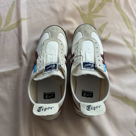 Onitsuka Tiger Mexico 66 Slip-On 'Birch Dark Cherry' - Picture 5 of 9